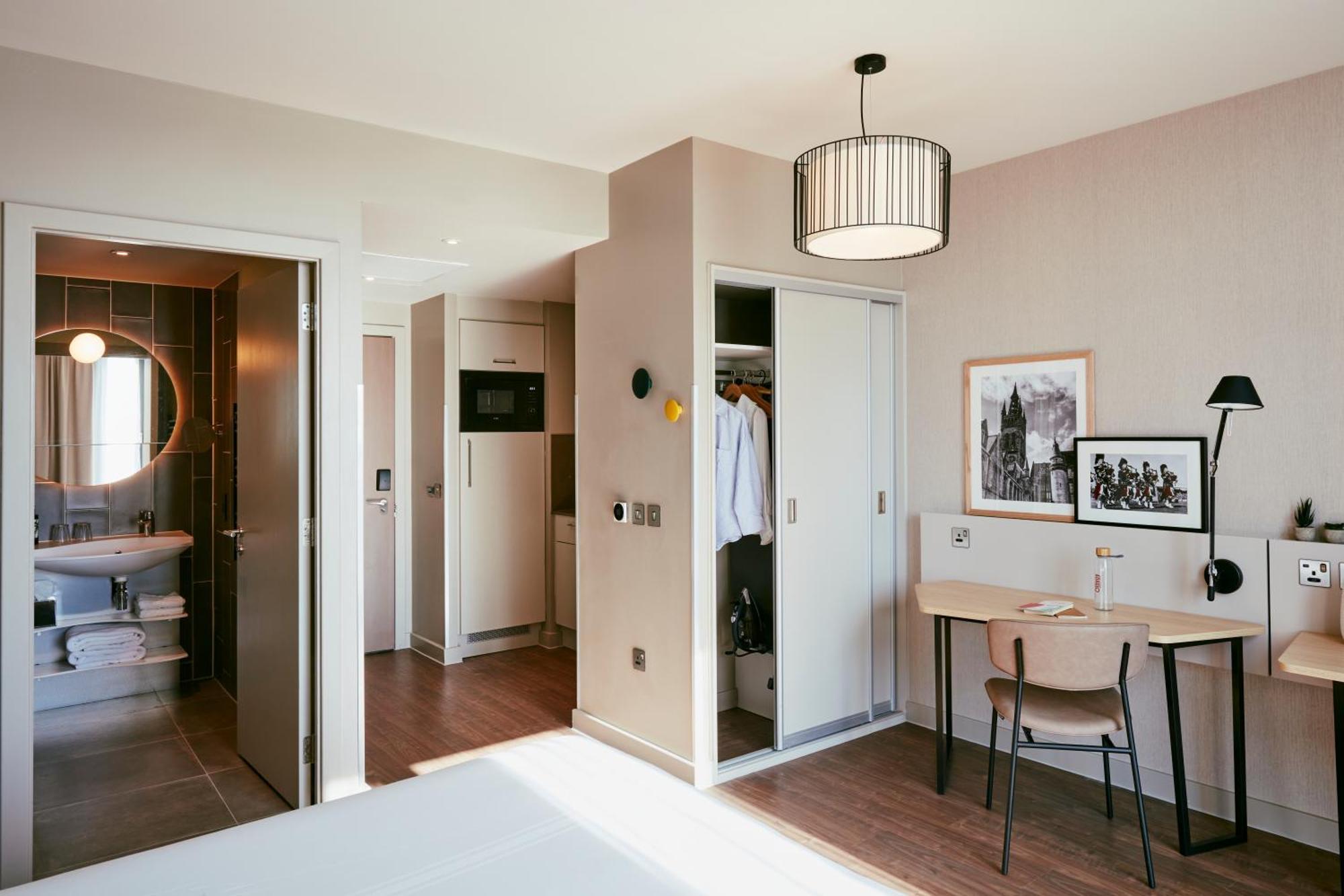 Aparthotel Adagio Glasgow Central Oda fotoğraf