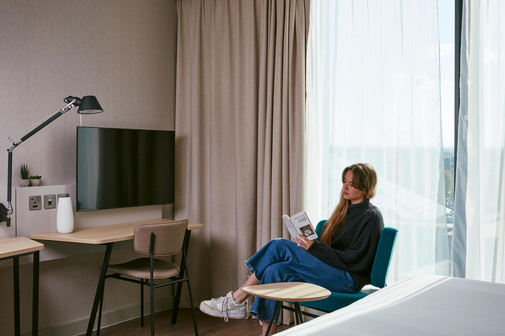Aparthotel Adagio Glasgow Central Oda fotoğraf