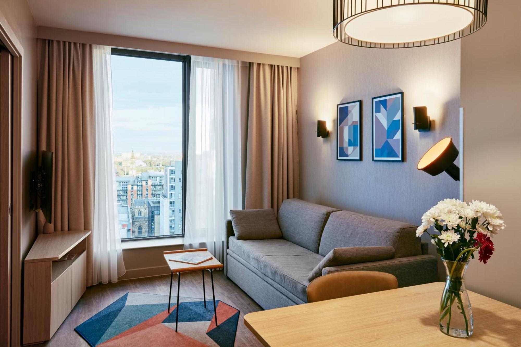 Aparthotel Adagio Glasgow Central Oda fotoğraf